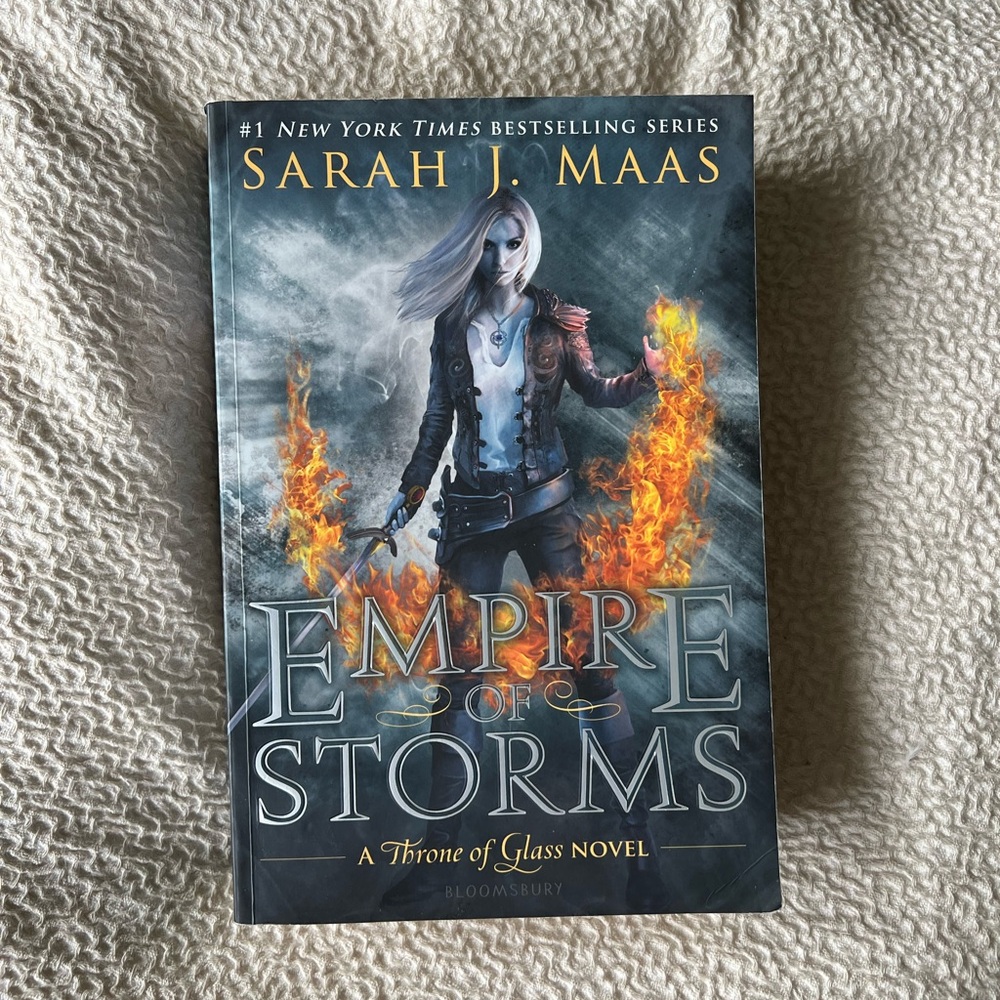 Empire of Storms book - by Sarah J Maas